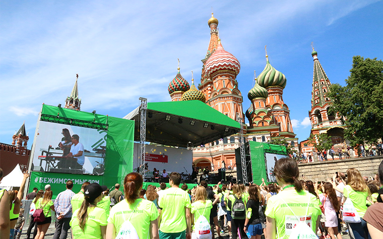 Зеленый марафон «Бегущие сердца» 