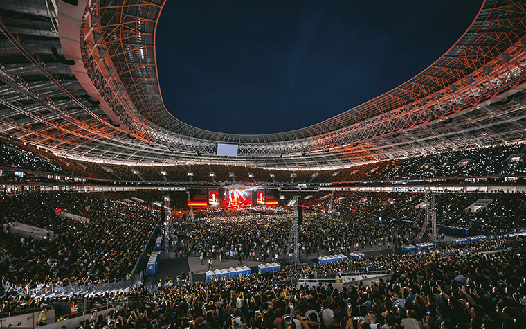 Концерт «Imagine Dragons» в Москве 